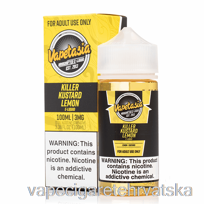 Vape Cigarete Killer Kustard Lemon - Vapetasia - 100ml 6mg